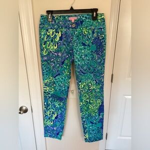 Lilly Pulitzer Kelly Skinny Ankle Pant, size 4